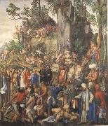 Albrecht Durer The Martyrdom of the ten thousand Spain oil painting artist